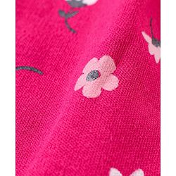 Babyhug 100% Cotton Full Sleeves Rompers Floral & Polka Dots Print Pack of 2 - Pink