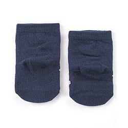 Cute Walk by Babyhug Knit Anti-Bacterial Ankle Length Socks with Raccoon & Bear Design Pack of 3 - Orange Green & Blue