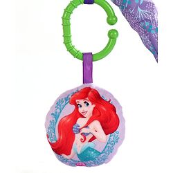 Babyhug Disney Little Mermaid Playgym | BIS Certified | Soft Play Mat with 5 Fun Hanging Toys | Disney Little Mermaid Theme for Newborns 0+ Months | Perfect for Indoor Play & Tummy Time | Stimulates Sensory Development, Hand-Eye Coordination & Motor