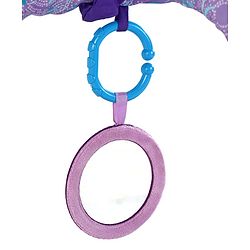 Babyhug Disney Little Mermaid Playgym | BIS Certified | Soft Play Mat with 5 Fun Hanging Toys | Disney Little Mermaid Theme for Newborns 0+ Months | Perfect for Indoor Play & Tummy Time | Stimulates Sensory Development, Hand-Eye Coordination & Motor