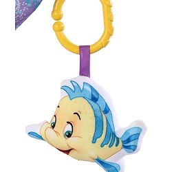Babyhug Disney Little Mermaid Playgym | BIS Certified | Soft Play Mat with 5 Fun Hanging Toys | Disney Little Mermaid Theme for Newborns 0+ Months | Perfect for Indoor Play & Tummy Time | Stimulates Sensory Development, Hand-Eye Coordination & Motor