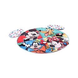 Babyhug Disney Mickey & Friends Playgym | BIS Certified | Soft Play Mat with 5 Fun Hanging Toys | Disney Mickey & Friends Theme for Newborns 0+ Months | Perfect for Indoor Play & Tummy Time | Stimulates Sensory Development, Hand-Eye Coordination & Mo