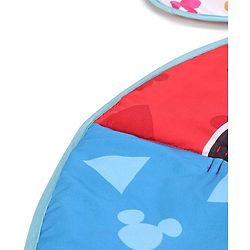 Babyhug Disney Mickey & Friends Playgym | BIS Certified | Soft Play Mat with 5 Fun Hanging Toys | Disney Mickey & Friends Theme for Newborns 0+ Months | Perfect for Indoor Play & Tummy Time | Stimulates Sensory Development, Hand-Eye Coordination & Mo