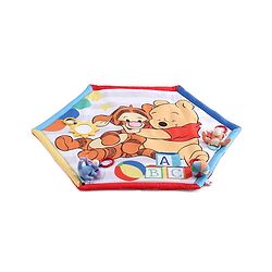 Babyhug Disney Mickey & Friends Playgym | BIS Certified | Soft Play Mat with 5 Fun Hanging Toys | Disney Mickey & Friends Theme for Newborns 0+ Months | Perfect for Indoor Play & Tummy Time | Stimulates Sensory Development, Hand-Eye Coordination & Mo