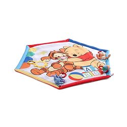 Babyhug Disney Mickey & Friends Playgym | BIS Certified | Soft Play Mat with 5 Fun Hanging Toys | Disney Mickey & Friends Theme for Newborns 0+ Months | Perfect for Indoor Play & Tummy Time | Stimulates Sensory Development, Hand-Eye Coordination & Mo