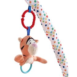 Babyhug Disney Mickey & Friends Playgym | BIS Certified | Soft Play Mat with 5 Fun Hanging Toys | Disney Mickey & Friends Theme for Newborns 0+ Months | Perfect for Indoor Play & Tummy Time | Stimulates Sensory Development, Hand-Eye Coordination & Mo
