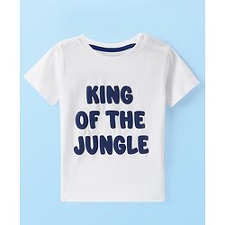 Babyhug Cotton Woven Full Sleeves Jungle Theme Printed Shirt with Inner T-Shirt - Multicolor