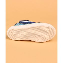 Cute Walk by Babyhug Velcro Closure Textured Casual Shoes - Blue