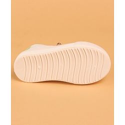 Cute Walk by Babyhug Lace Up Casual Shoes - Golden