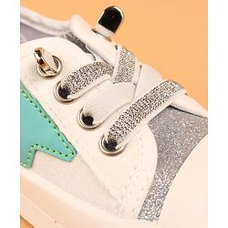 Cute Walk by Babyhug Lace Up Casual Shoes - Golden