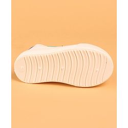 Cute Walk by Babyhug Lace Up Casual Shoes - Golden