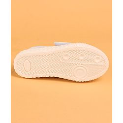 Cute Walk by Babyhug Velcro Closure Casual Shoes With Text Print - Pink