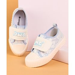 Cute Walk by Babyhug Velcro Closure Casual Shoes With Text Print - Pink