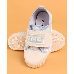 Cute Walk by Babyhug Velcro Closure Casual Shoes With Text Print - Pink