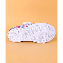 Cute Walk by Babyhug Casual Shoes with Bow Applique- Blue
