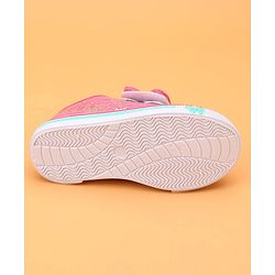 Cute Walk by Babyhug Casual Shoes with Bow Applique- Blue