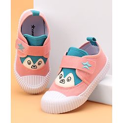 Cute Walk by Babyhug Casual Shoes with Velcro Closure - Pink