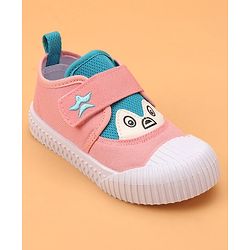 Cute Walk by Babyhug Casual Shoes with Velcro Closure - Pink