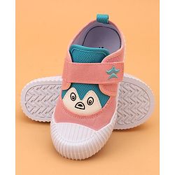Cute Walk by Babyhug Casual Shoes with Velcro Closure - Pink