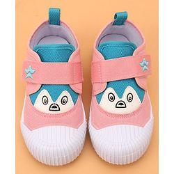 Cute Walk by Babyhug Casual Shoes with Velcro Closure - Pink