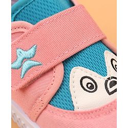 Cute Walk by Babyhug Casual Shoes with Velcro Closure - Pink