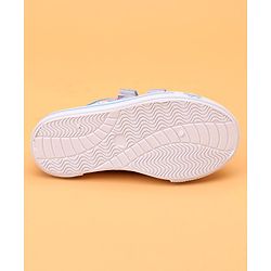 Cute Walk by Babyhug Casual Shoes With Velcro Closure and Swan Embroidery - Pink