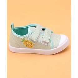 Cute Walk by Babyhug Velcro Closure Casual Shoes - Green