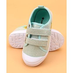 Cute Walk by Babyhug Velcro Closure Casual Shoes - Green