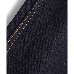 Babyhug Denim Full Length Washed Jeans with Stretch Solid Colour - Black