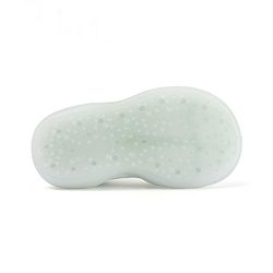 Cute Walk by Babyhug Teddy Applique Slip On Sock Shoes - Green