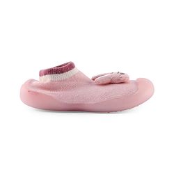 Cute Walk by Babyhug Socks Shoes Dino Applique - Pink