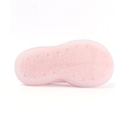 Cute Walk by Babyhug Rainbow Applique Slip On Sock Shoes- Pink