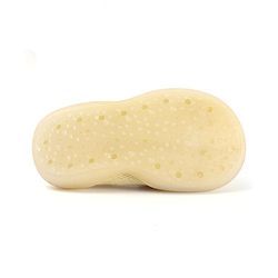 Cute Walk by Babyhug Lion Applique Slip On Sock Shoes - Yellow