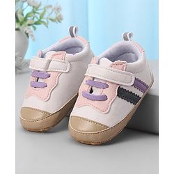 Cute Walk by Babyhug Velcro Closure Booties - Yellow