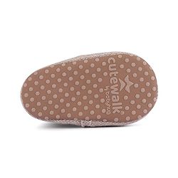 Cute Walk by Babyhug Checker Bear Applique Slip On Booties - Blue