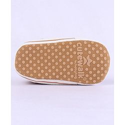 Cute Walk by Babyhug Velcro Closure Booties - Brown