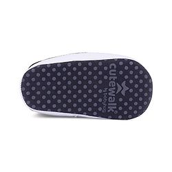 Cute Walk by Babyhug Slip On Booties with Lace Detailing - Coffee Brown
