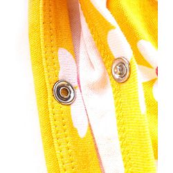 Babyhug Cotton Knit Full Sleeves Sleep Suit Floral & Deer Print Pack of 2 -Yellow & Pink