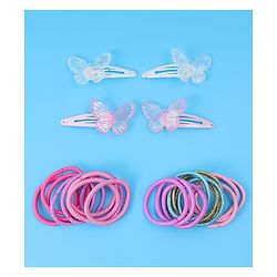 Babyhug Hair Accessories Combo Set Free Size Pack of 25 - Multicolor