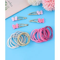 Babyhug Hair Accessories Combo Set Pack of 24 - Multicolour