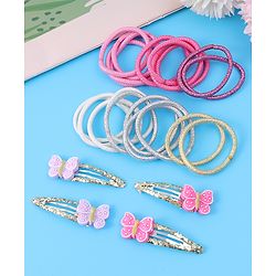 Babyhug Hair Accessories Combo Set Pack of 24 - Multicolour