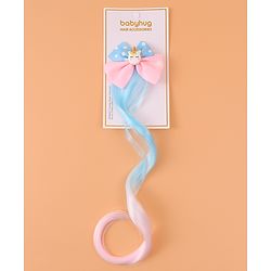 Babyhug Bow Hair Extensions -  Pink