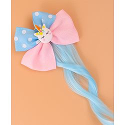 Babyhug Bow Hair Extensions -  Pink