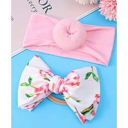 Babyhug Headbands Free Size Set of 2 - Multicolor