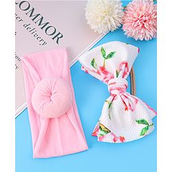 Babyhug Headbands Free Size Set of 2 - Multicolor
