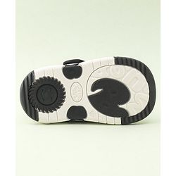 Cute Walk by Babyhug Musical Casual Shoes with Velcro Closure- Black
