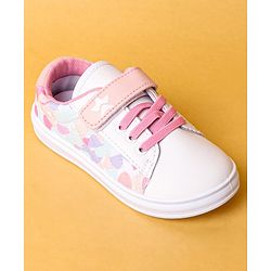 Cute Walk by Babyhug Casual Shoes with Velcro Closure - Pink