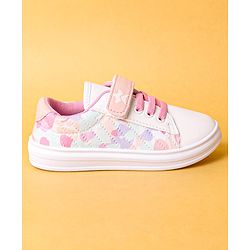 Cute Walk by Babyhug Casual Shoes with Velcro Closure - Pink