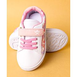 Cute Walk by Babyhug Casual Shoes with Velcro Closure - Pink