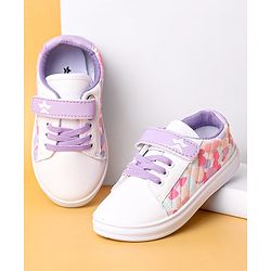 Cute Walk by Babyhug with Velcro Closure Casual Shoes - Purple